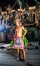 Men Mentawai tribe dance ritual dance.